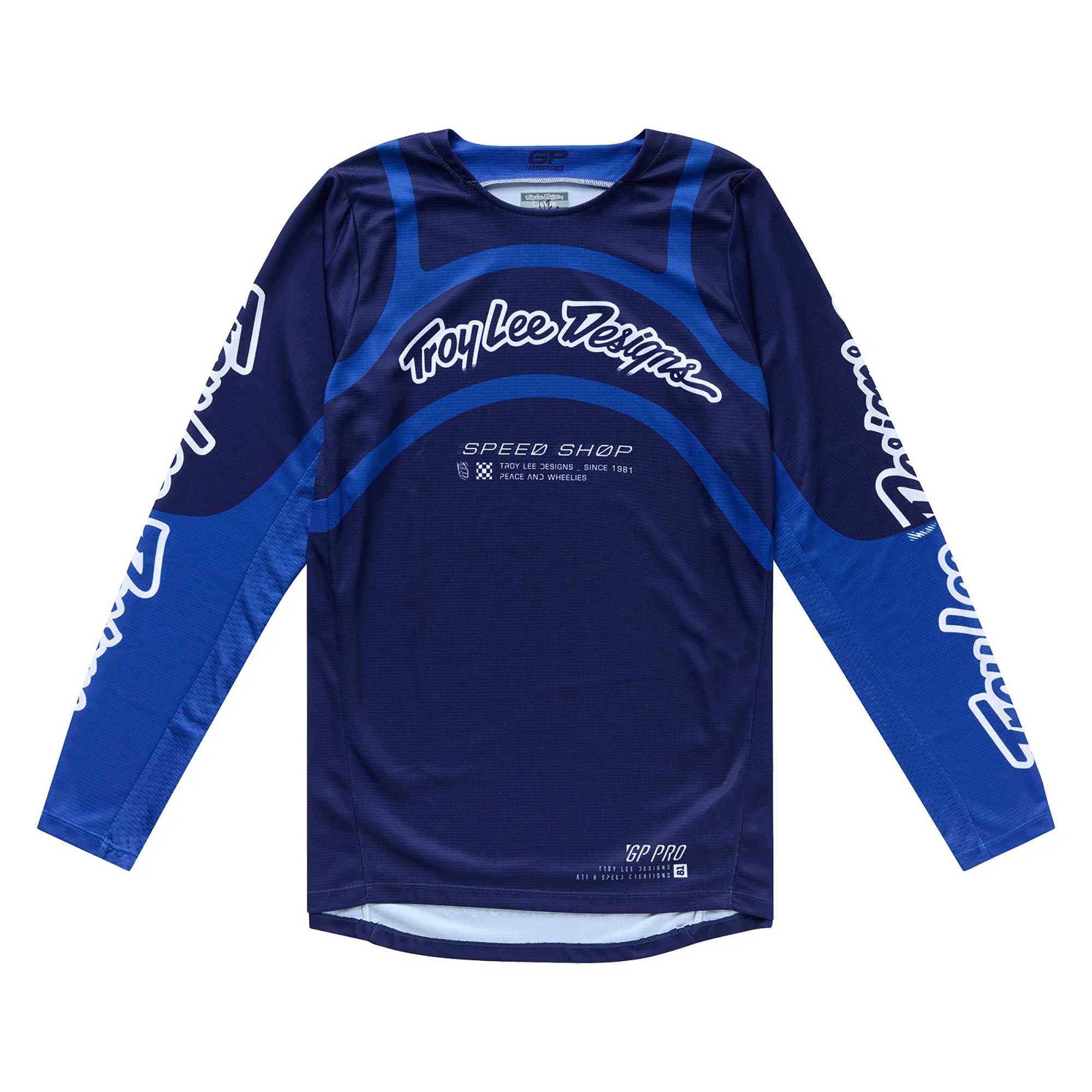 Troy Lee Motocross Jersey & Pant Kit - GP Pro SWERVE / GP Pro Mono (Navy/Blue)
