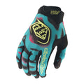 Troy Lee MX | MTB MX Gloves - AIR MEMBRANE (Black/Teal/Pink/Glo Yellow)
