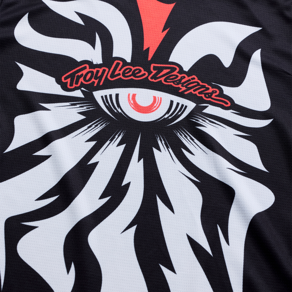 Troy Lee Designs GP PRO CYCLOPS MX Jersey (Black/Neo Red)