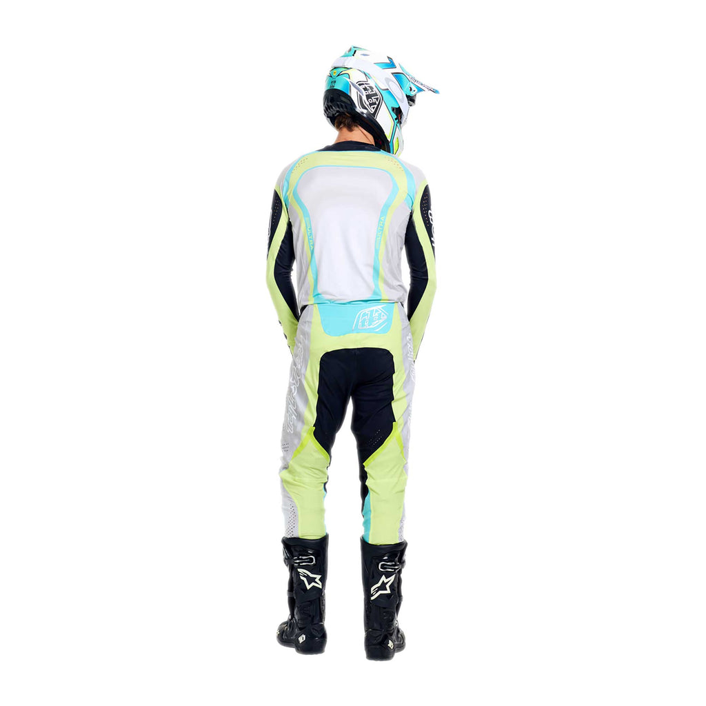 Troy Lee Designs MX | SX Jersey & Pant Kit Deal SE ULTRA VISION (Stone White / Carbon)