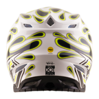 Troy Lee Designs SE5 Composite MIPS OVERSPRAY MX | Enduro Helmet (Charocal/Flo Yellow)