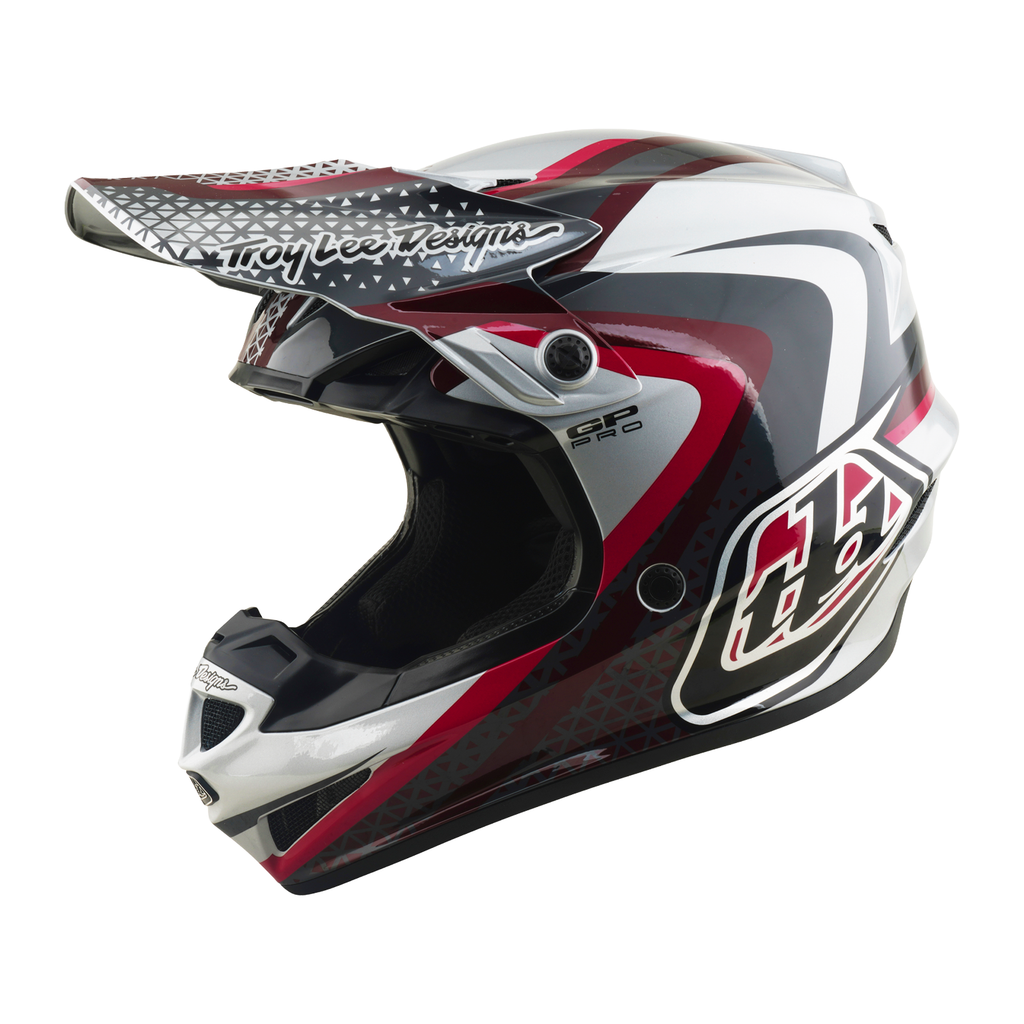 Troy Lee Designs GP Pro MIPS SLIDES MX | Enduro Helmet (Grey)