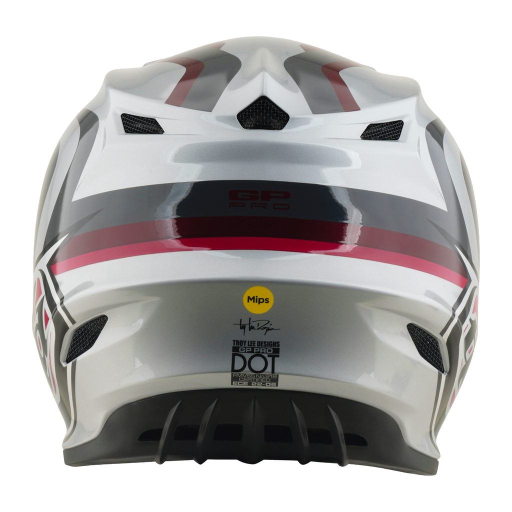 Troy Lee Designs GP Pro MIPS SLIDES MX | Enduro Helmet (Grey)