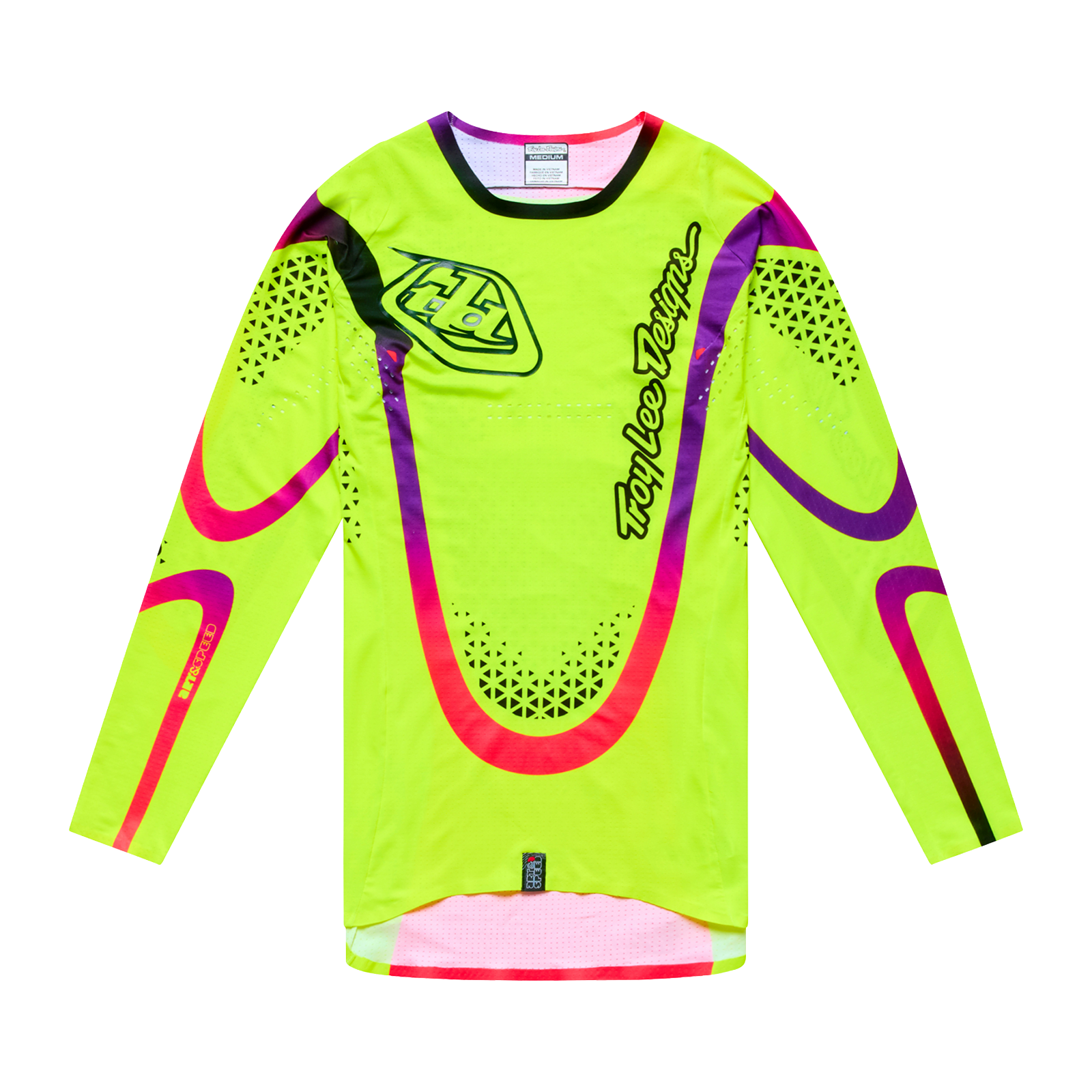 Troy Lee Designs SE ULTRA AURA MX Jersey (Flo Yellow)
