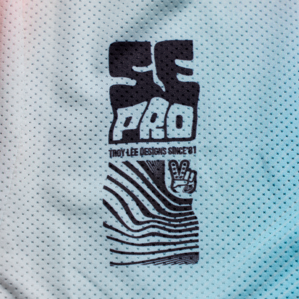 Troy Lee Designs SE PRO WANDER MX Jersey (White/Gunmetal)