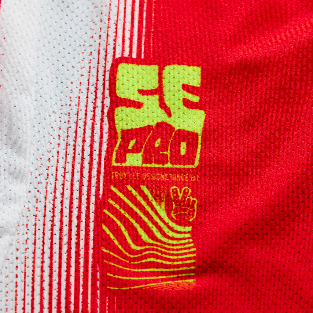 Troy Lee Designs SE PRO ILLUSION MX Jersey (Red/Black)
