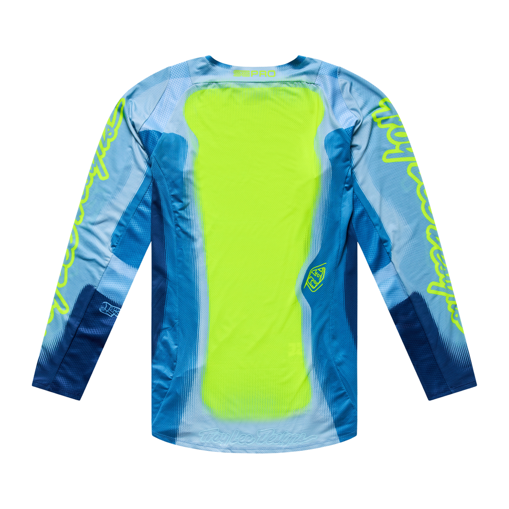 Troy Lee Designs SE PRO ILLUSION MX Jersey (Slate/Flo Yellow)