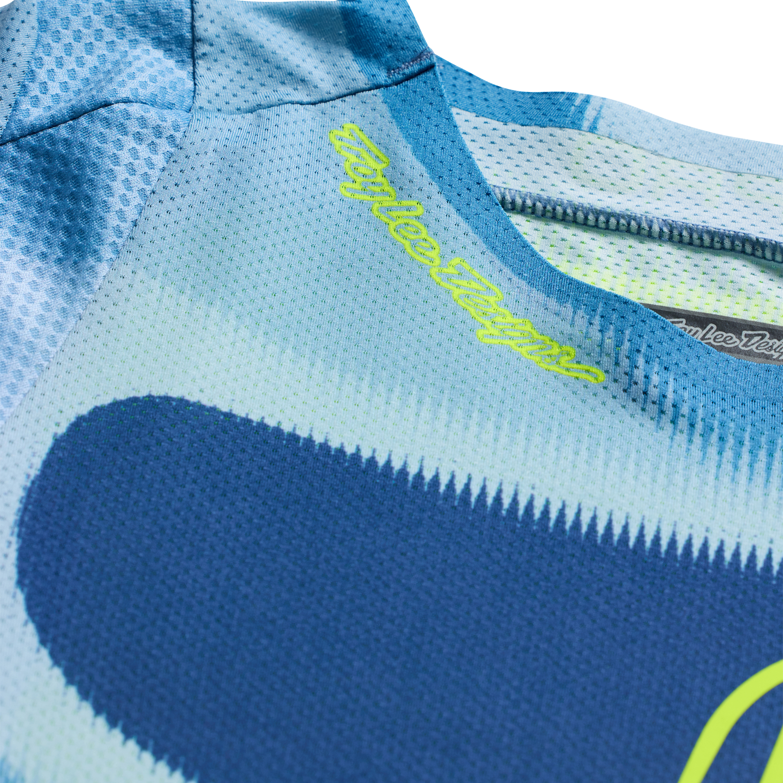 Troy Lee Designs SE PRO ILLUSION MX Jersey (Slate/Flo Yellow)