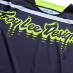Troy Lee Designs GP PRO STAGGER MX Jersey (Gunmetal/Neo Yellow)