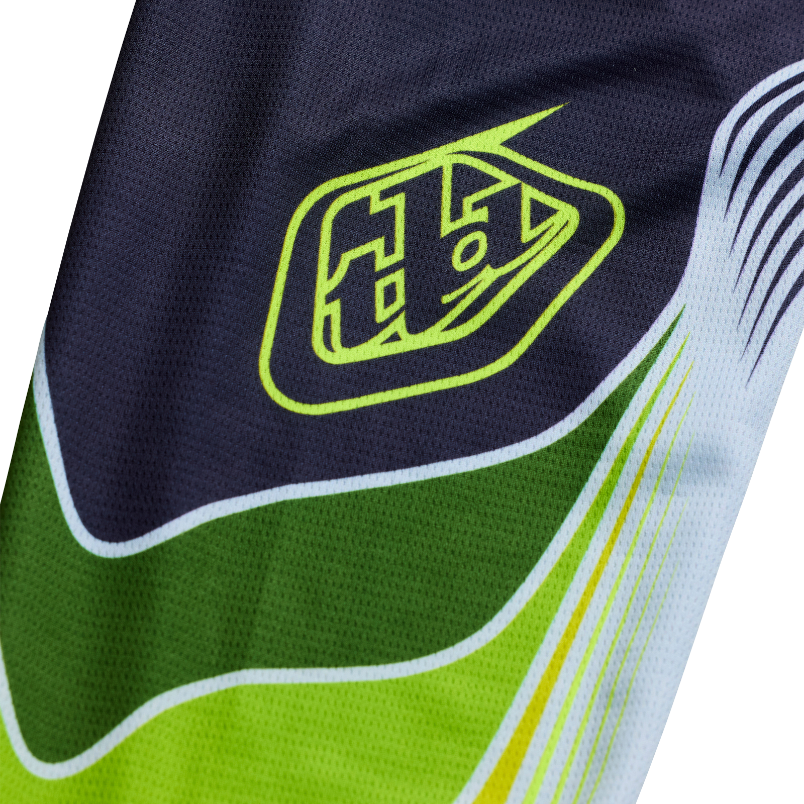 Troy Lee Designs GP PRO STAGGER MX Jersey (Gunmetal/Neo Yellow)