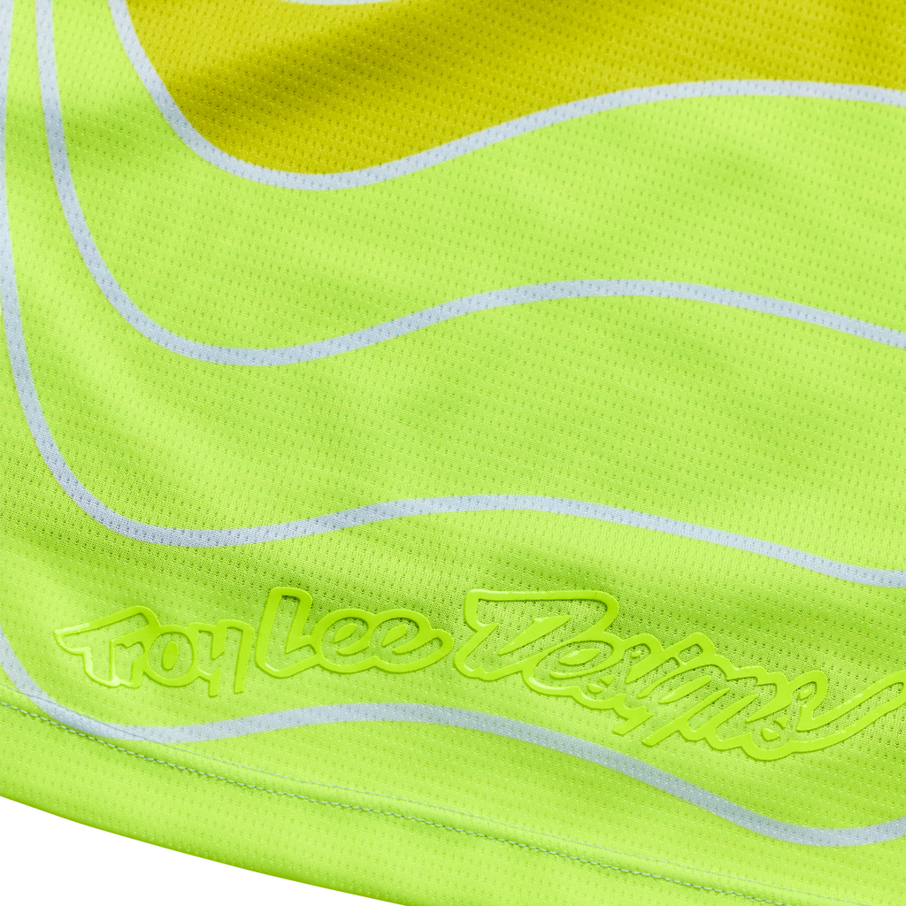 Troy Lee Designs GP PRO STAGGER MX Jersey (Gunmetal/Neo Yellow)