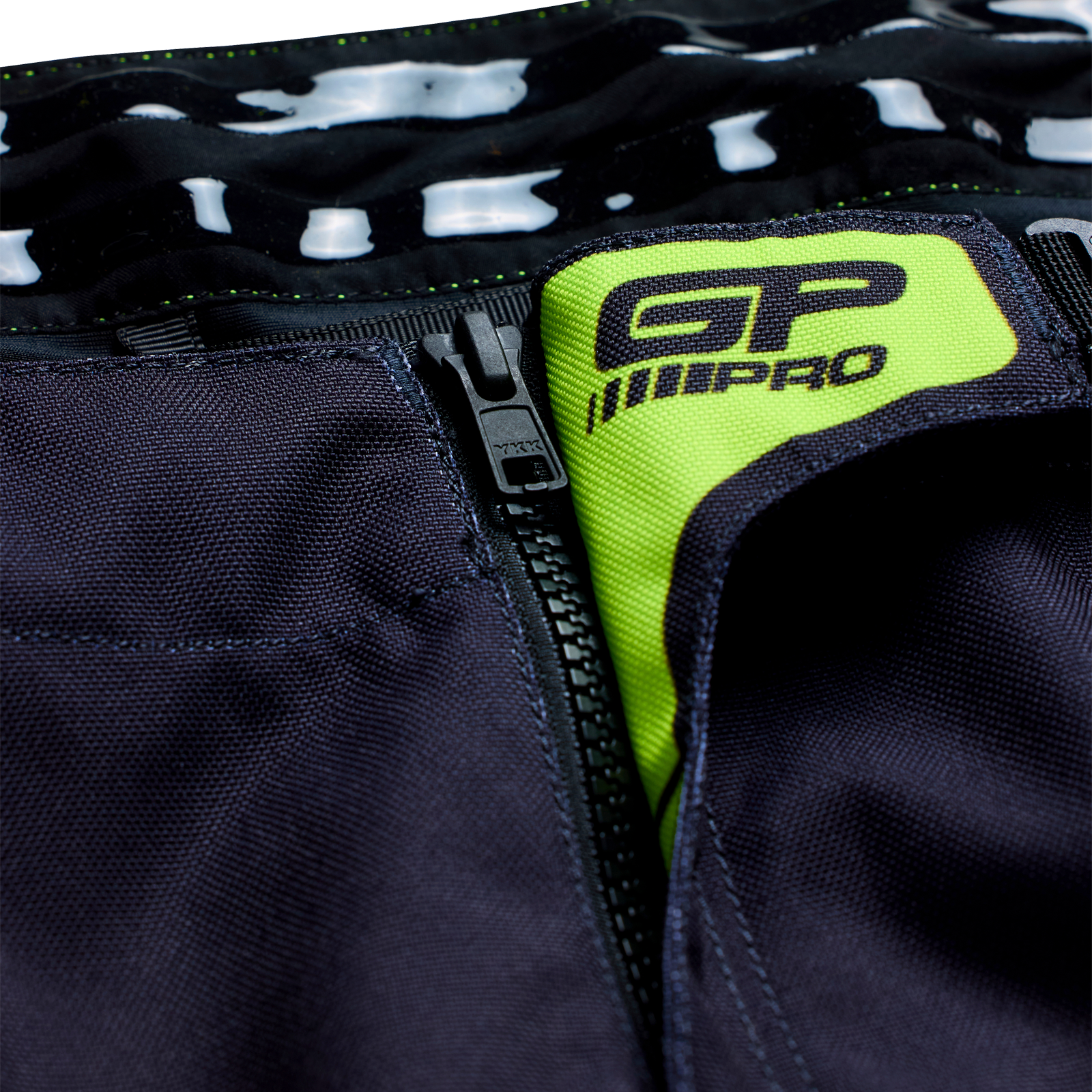 Troy Lee Designs GP PRO STAGGER MX Pants (Gunmetal/Neo Yellow)