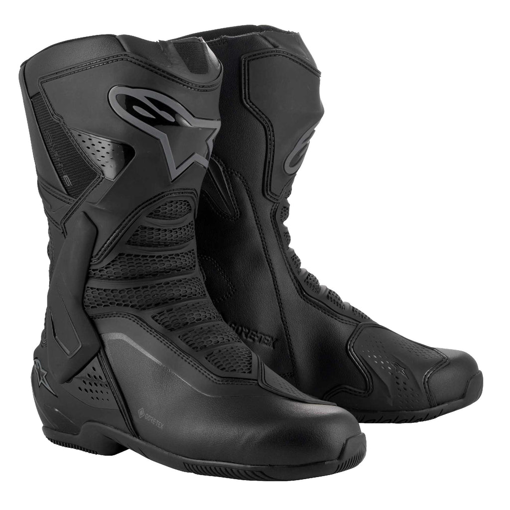 Alpinestars SMX-6 V3 Gore-Tex Sports Touring Boots (Black/Dark Grey)