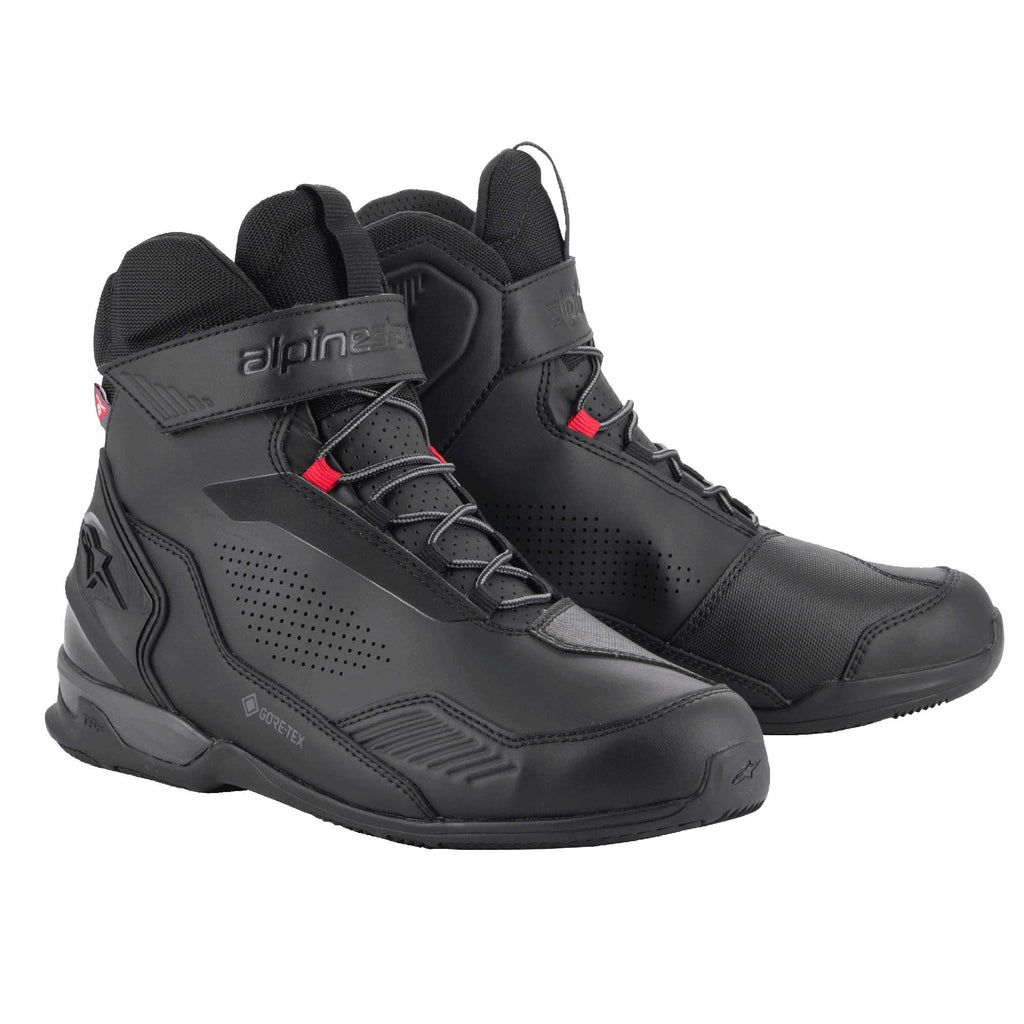 Alpinestars Austral Gore-Tex Motorcycle Riding Shoe (Black/Dark Grey)