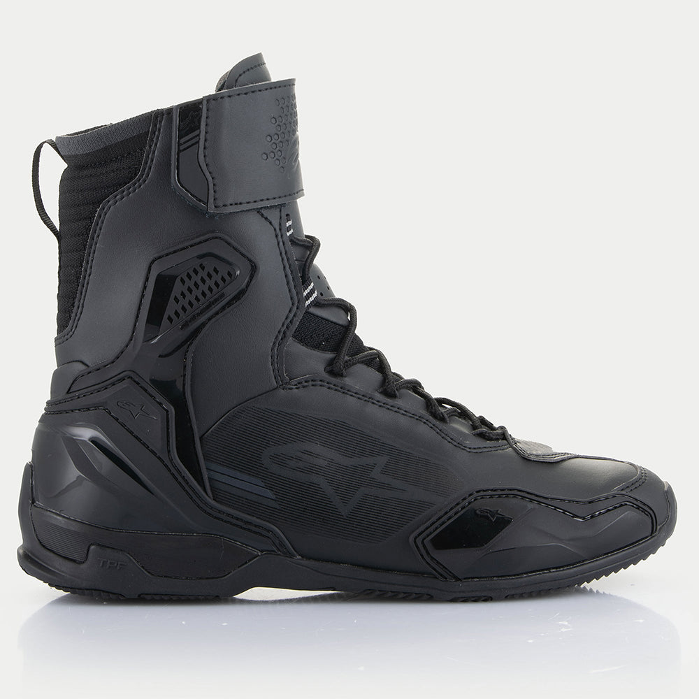 Alpinestars SuperFaster Motorcycle Riding Shoes (Black/Black)