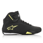 Alpinestars Sektor Motorcycle Riding Shoes (Black/Yellow Fluo)