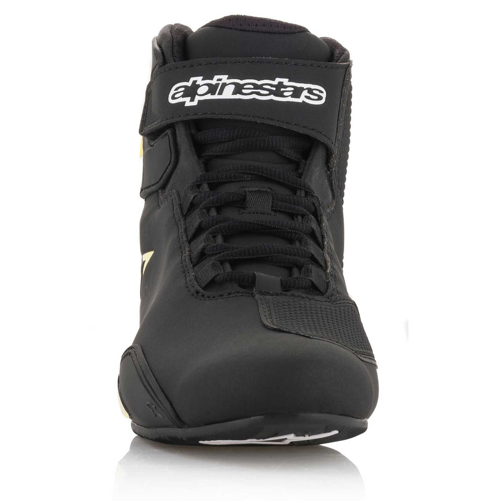Alpinestars Sektor Motorcycle Riding Shoes (Black/Yellow Fluo)