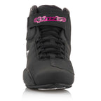 Alpinestars Women's Sektor Motorcycle Riding Shoes (Black/Fuchsia)