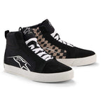 Alpinestars RIDE-63 Canvas Motorcycle Riding Shoes (Black/Cool Grey/Chess)