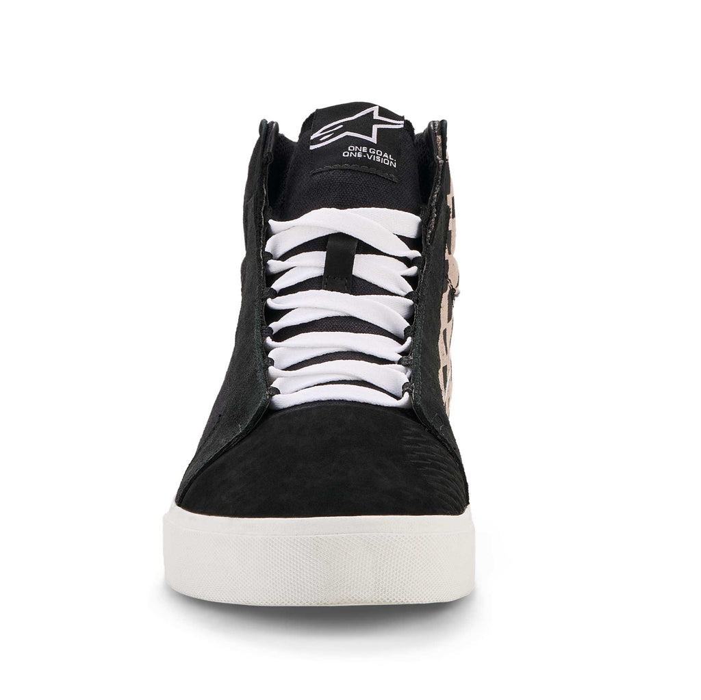 Alpinestars RIDE-63 Canvas Motorcycle Riding Shoes (Black/Cool Grey/Chess)