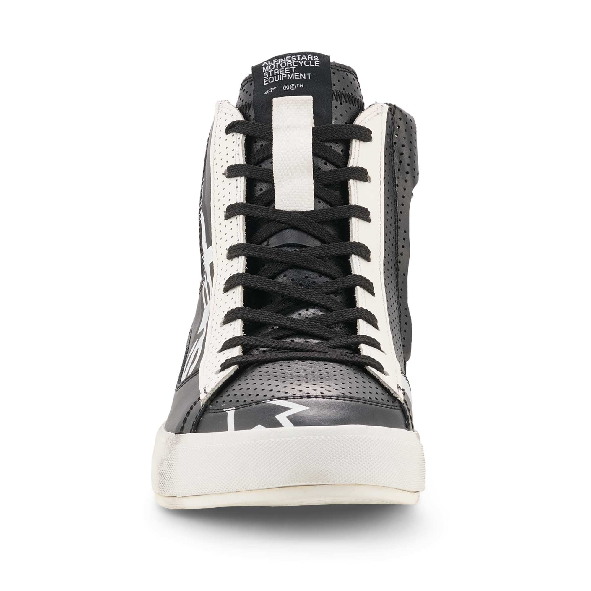 Alpinestars STATED FLAIR Motorcycle Riding Shoes (Black/White)