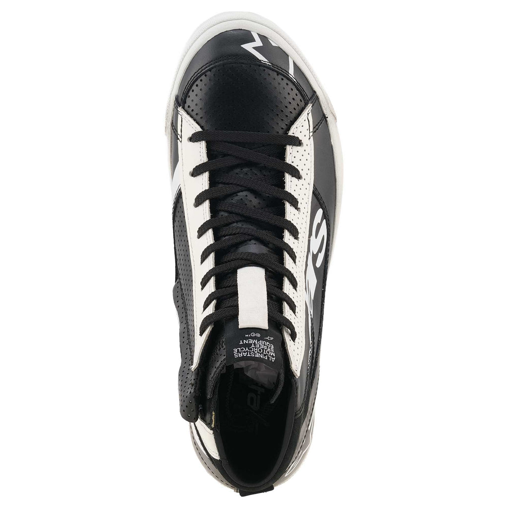 Alpinestars STATED FLAIR Motorcycle Riding Shoes (Black/White)