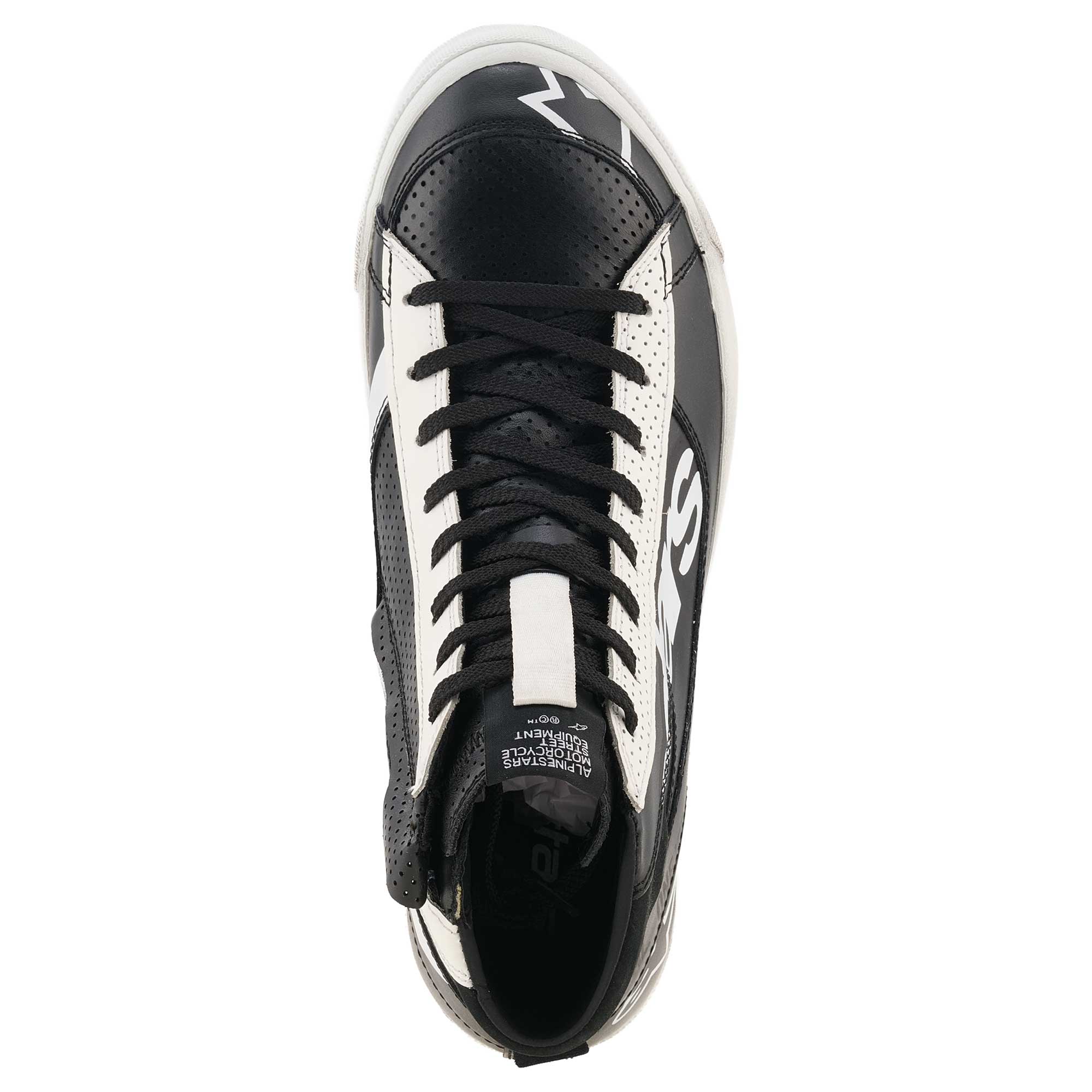 Alpinestars STATED FLAIR Motorcycle Riding Shoes (Black/White)