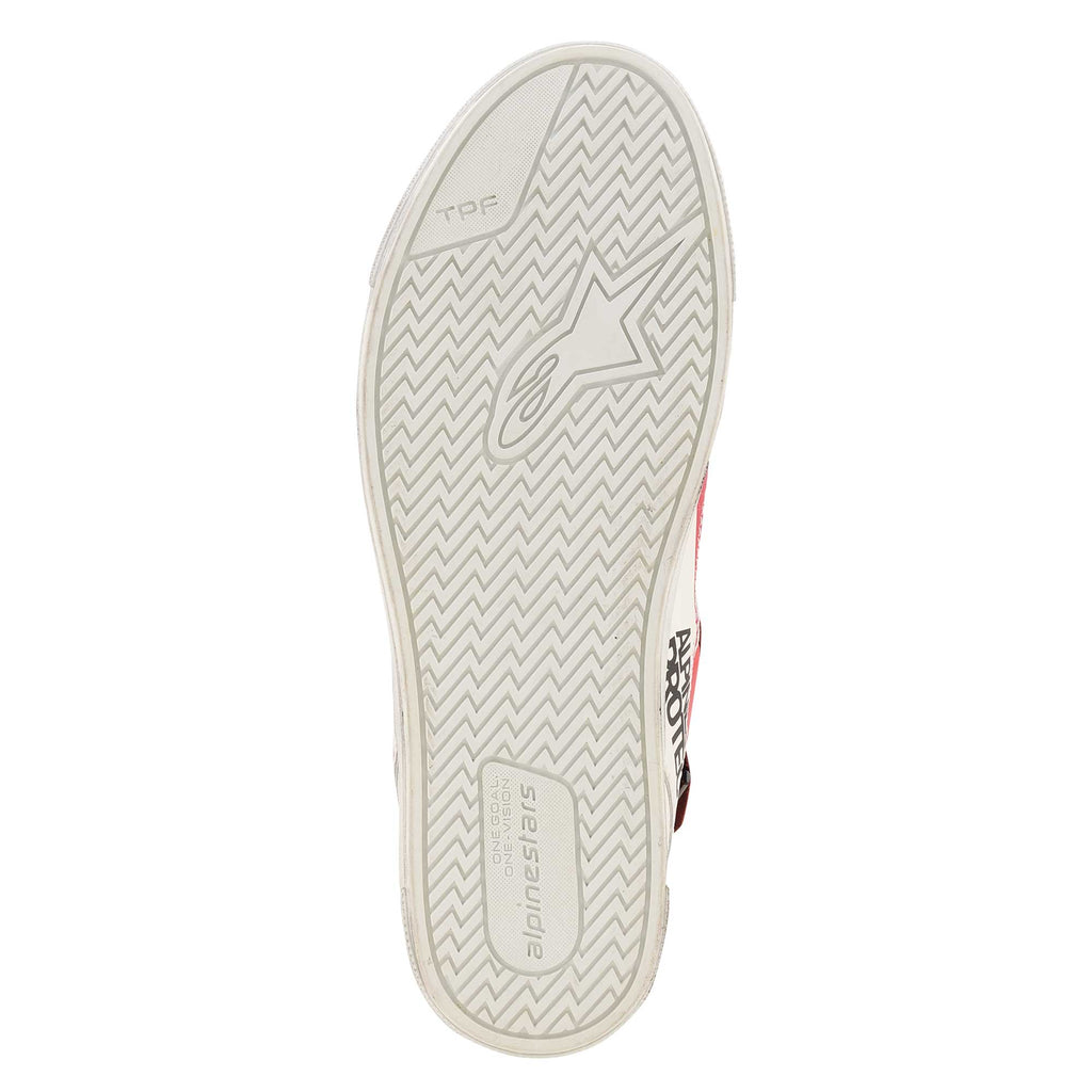 Alpinestars STATED FLAIR Motorcycle Riding Shoes (White/Bright Red/Black)