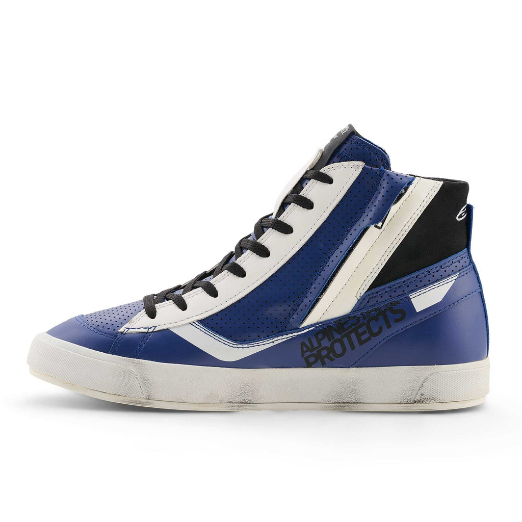 Alpinestars STATED FLAIR Motorcycle Riding Shoes (Bright Blue/White/Black)