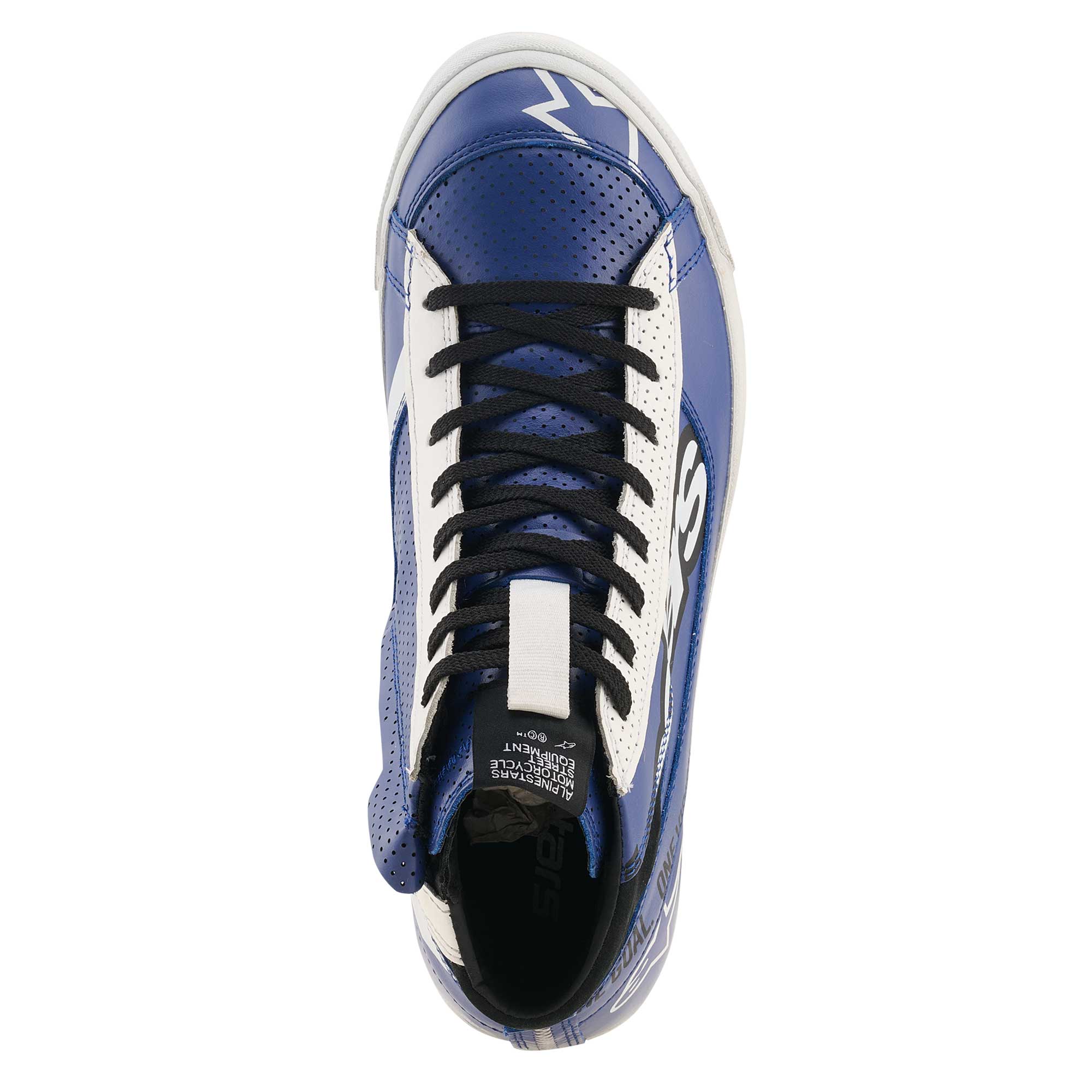 Alpinestars STATED FLAIR Motorcycle Riding Shoes (Bright Blue/White/Black)