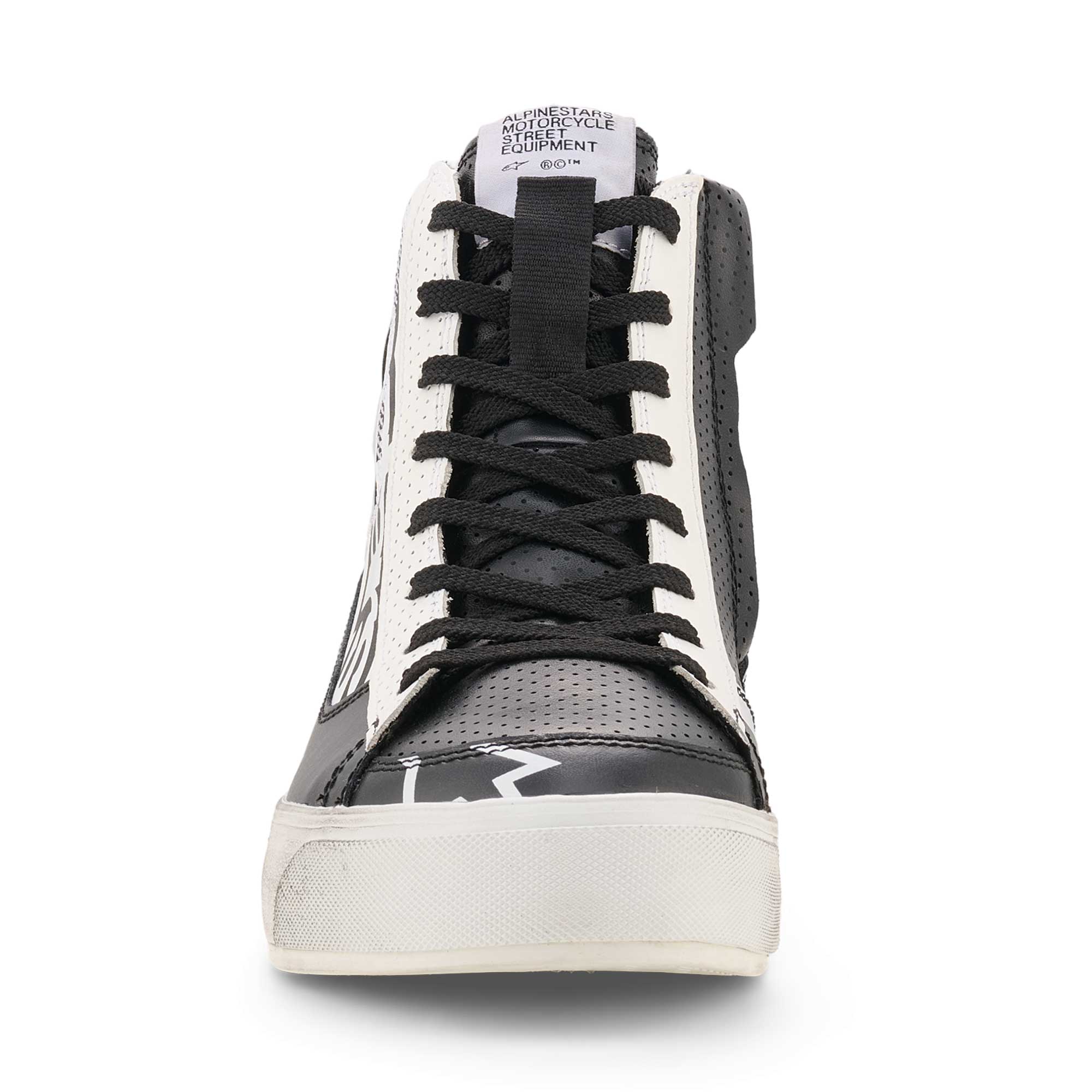 Alpinestars Women's STATED FLAIR Motorcycle Riding Shoes (Black/White)