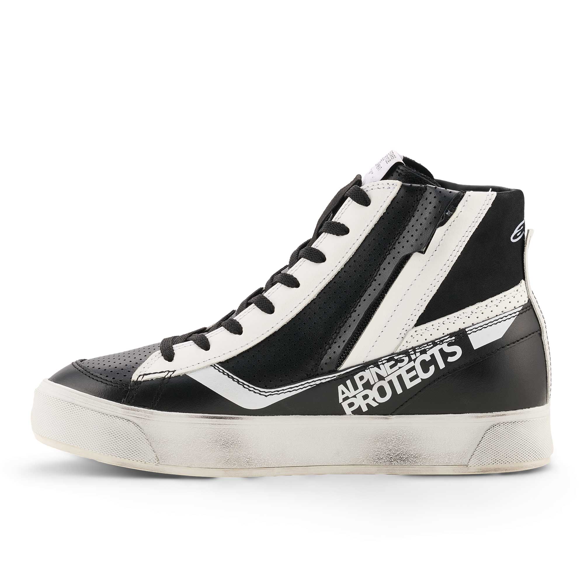 Alpinestars Women's STATED FLAIR Motorcycle Riding Shoes (Black/White)