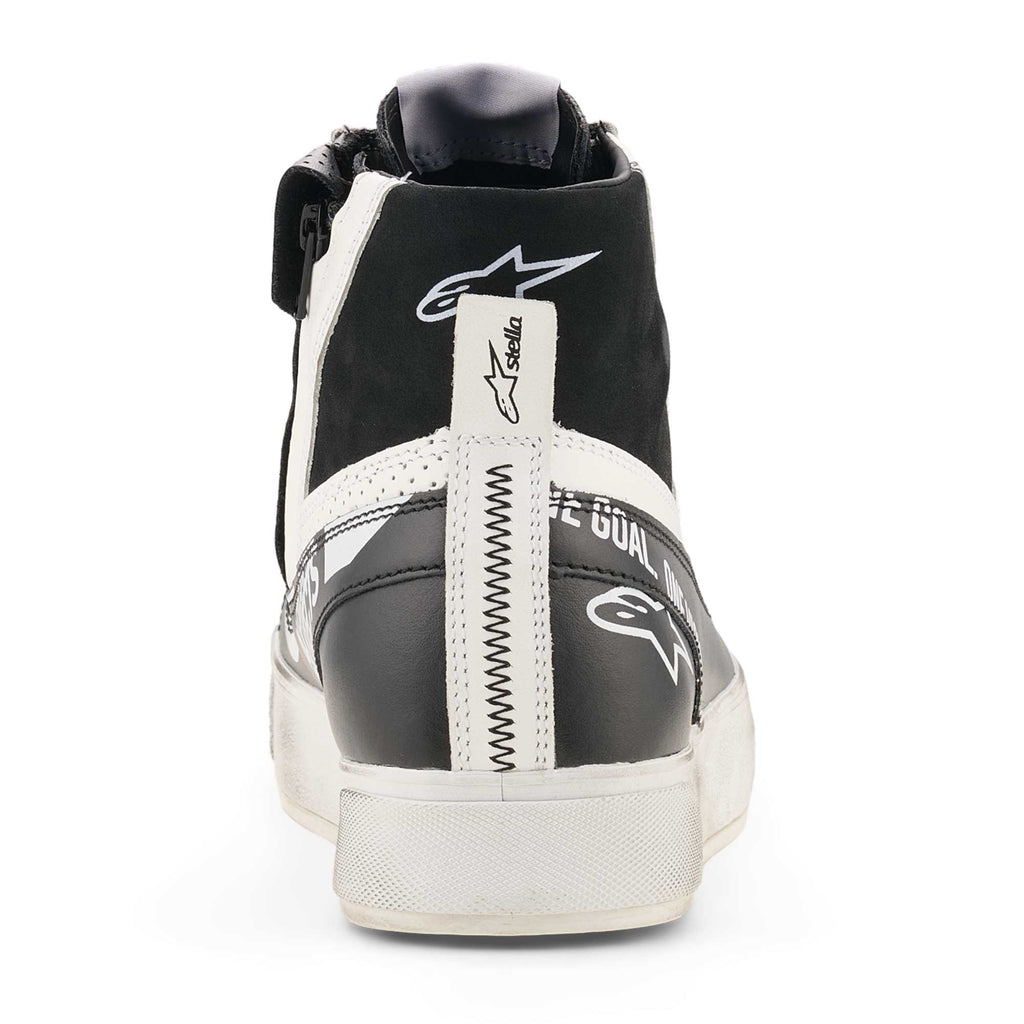 Alpinestars Women's STATED FLAIR Motorcycle Riding Shoes (Black/White)