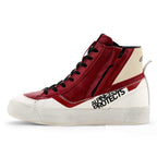 Alpinestars Women's STATED FLAIR Motorcycle Riding Shoes (White/Rio Red)