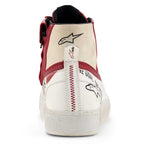 Alpinestars Women's STATED FLAIR Motorcycle Riding Shoes (White/Rio Red)