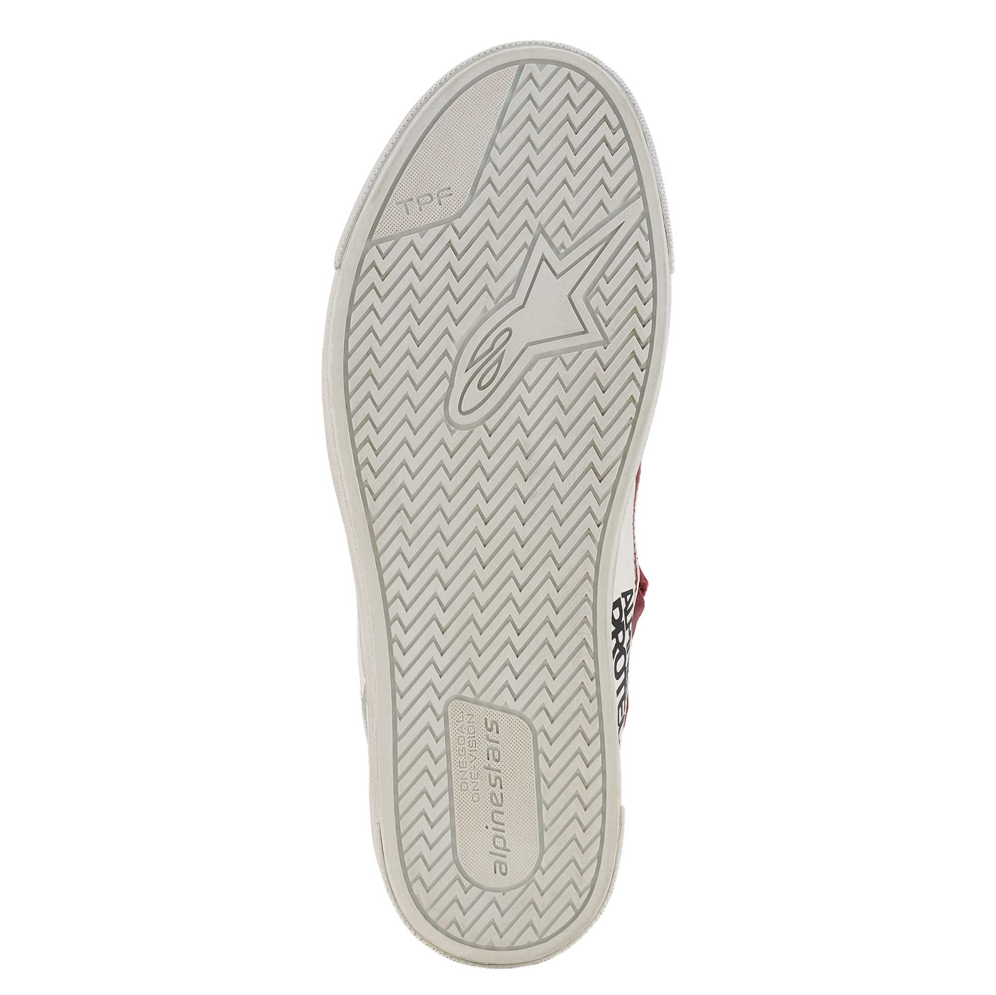 Alpinestars Women's STATED FLAIR Motorcycle Riding Shoes (White/Rio Red)