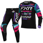 FXR Youth MX Jersey & Pant Kit Deal - MX26.5 PODIUM (Black/Coral/Teal)