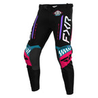 FXR Youth MX Jersey & Pant Kit Deal - MX26.5 PODIUM (Black/Coral/Teal)