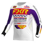 FXR (MX26) Jersey - PODIUM Gladiator (White/Purple/Red)