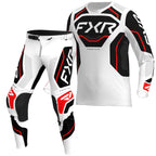 FXR (MX26) MX Jersey & Pant Kit Deal - PODIUM Relay (White/Black/Red)