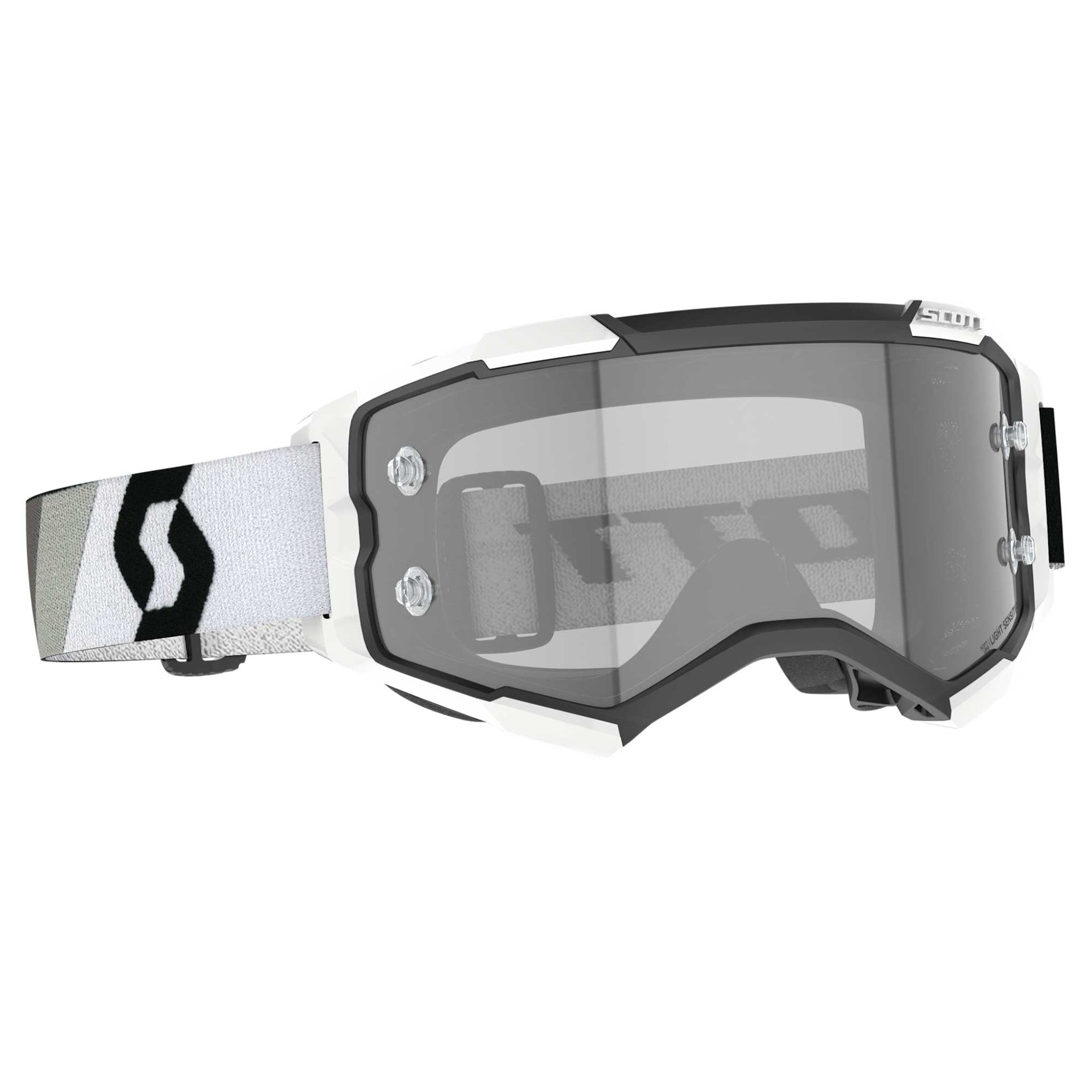 Scott FURY Goggles (Black/White) Light Sensitive Lens