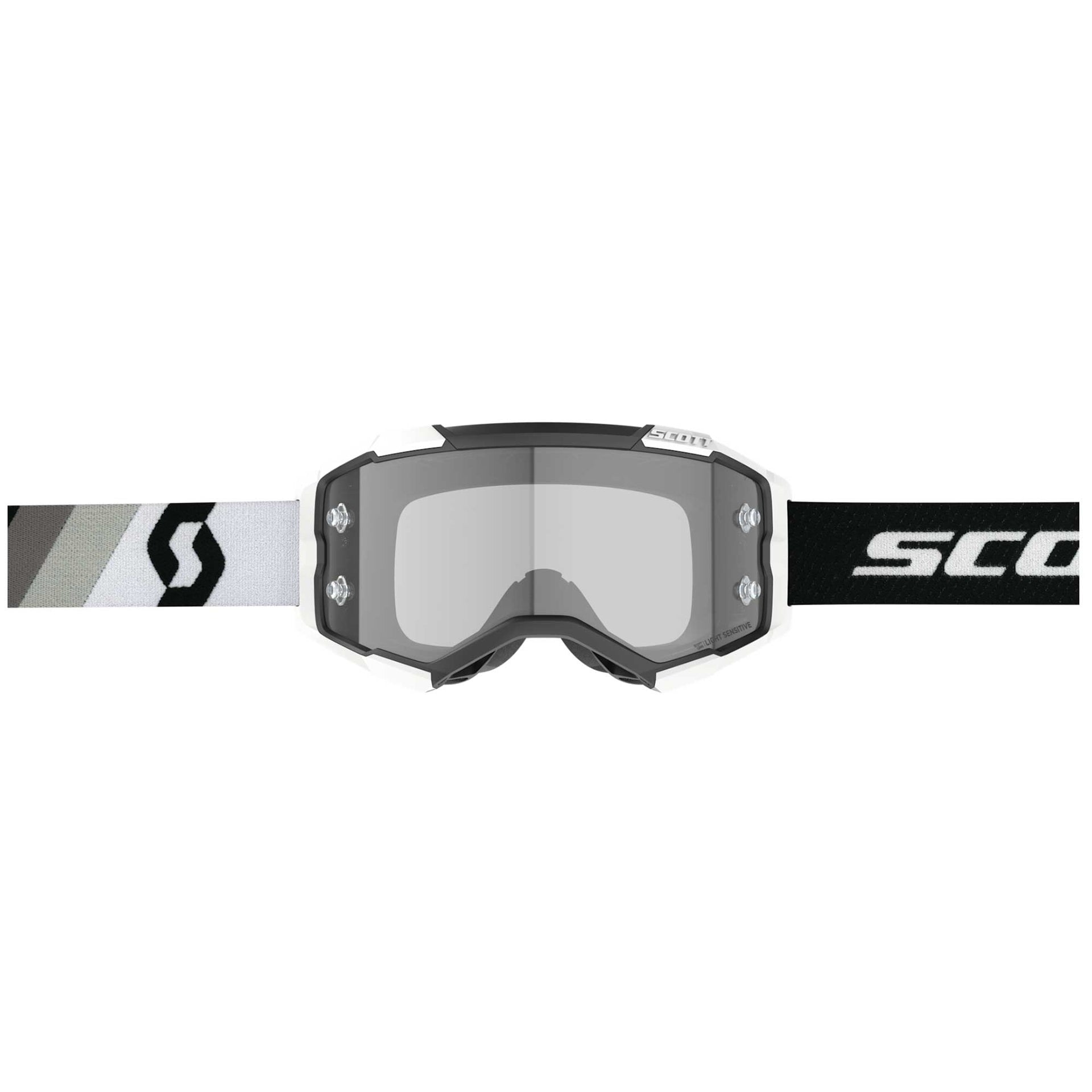 Scott FURY Goggles (Black/White) Light Sensitive Lens