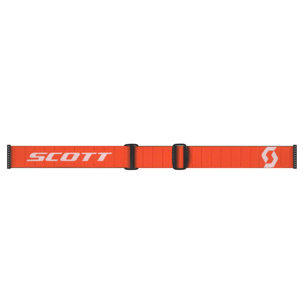 Scott FURY Goggles (Orange/White) Orange Chrome Lens