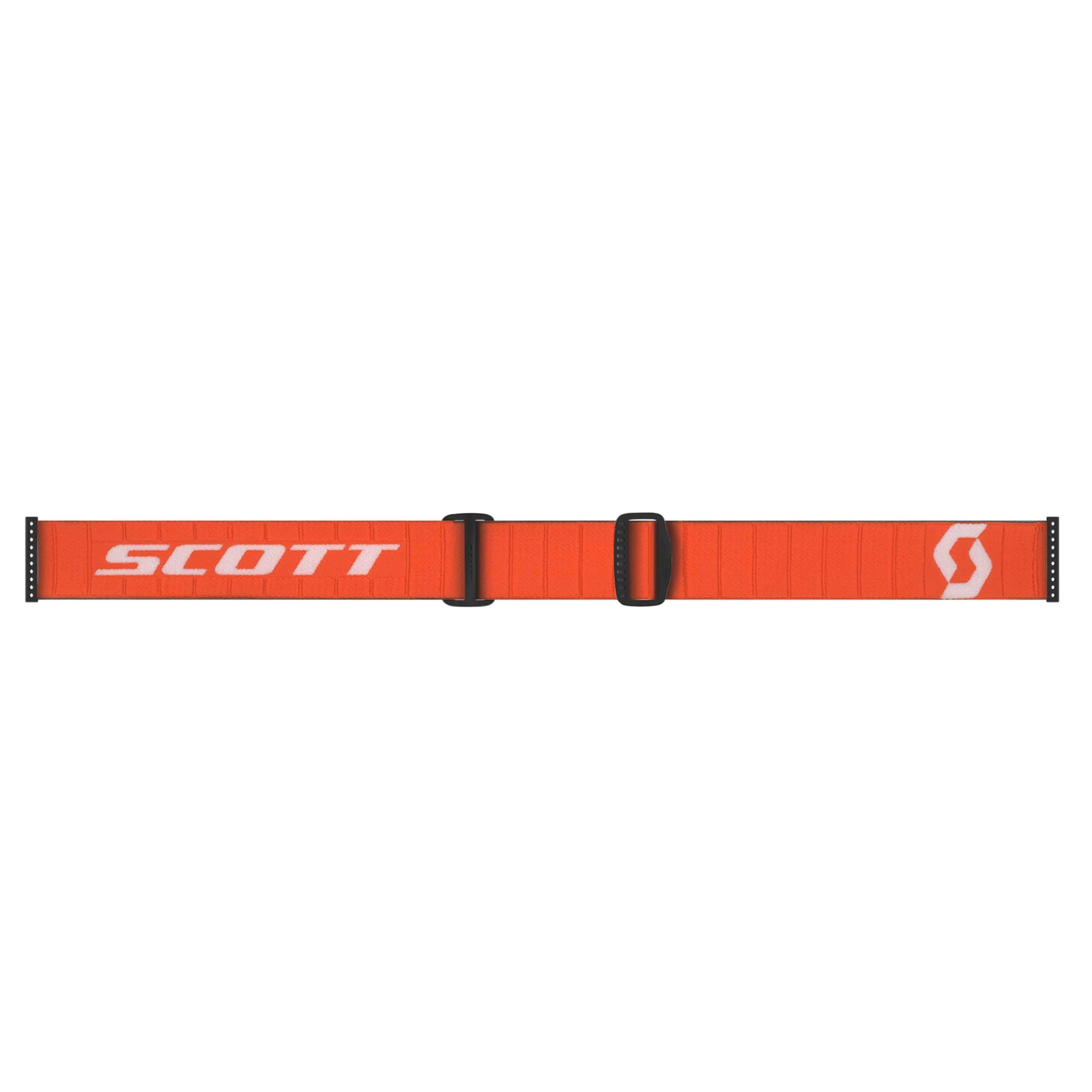 Scott FURY Goggles (Orange/White) Orange Chrome Lens