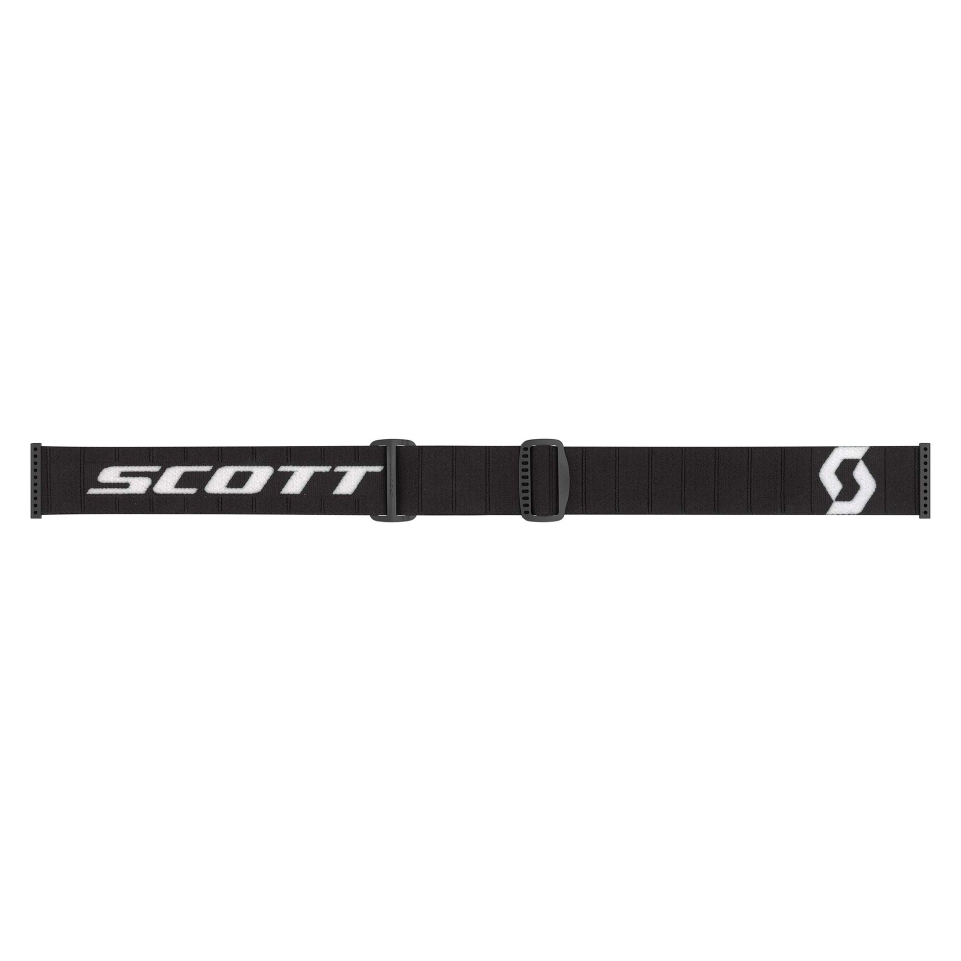 Scott FURY Goggles (Black/White) Green Chrome Lens