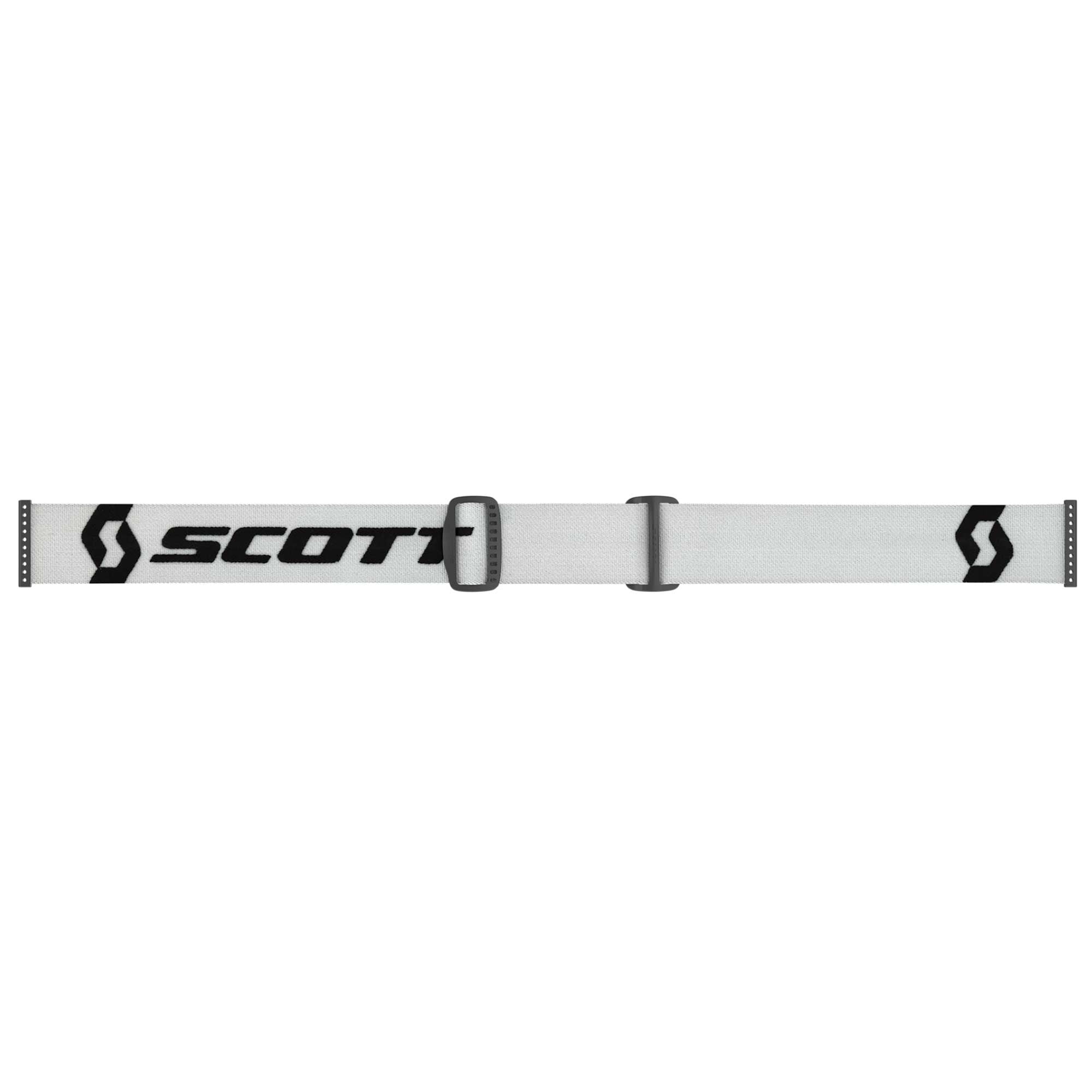 Scott PRIMAL Goggles (White) Chrome Silver Lens