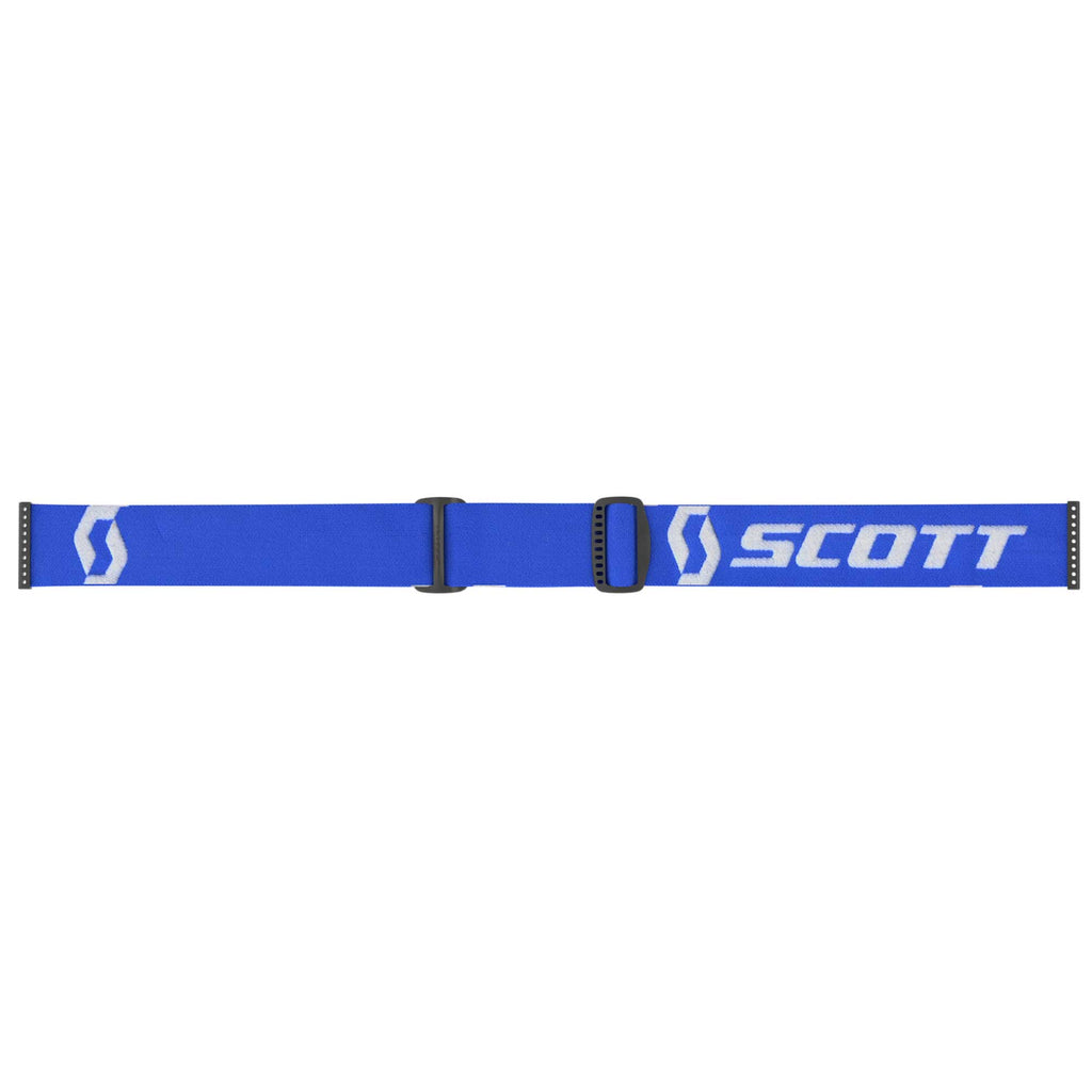 Scott PRIMAL Goggles (Blue/White) Chrome Blue Lens