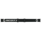 Scott PRIMAL Goggles (Black/White) Chrome Silver Lens