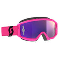 Scott PRIMAL Goggles (Pink/Black) Chrome Purple Lens