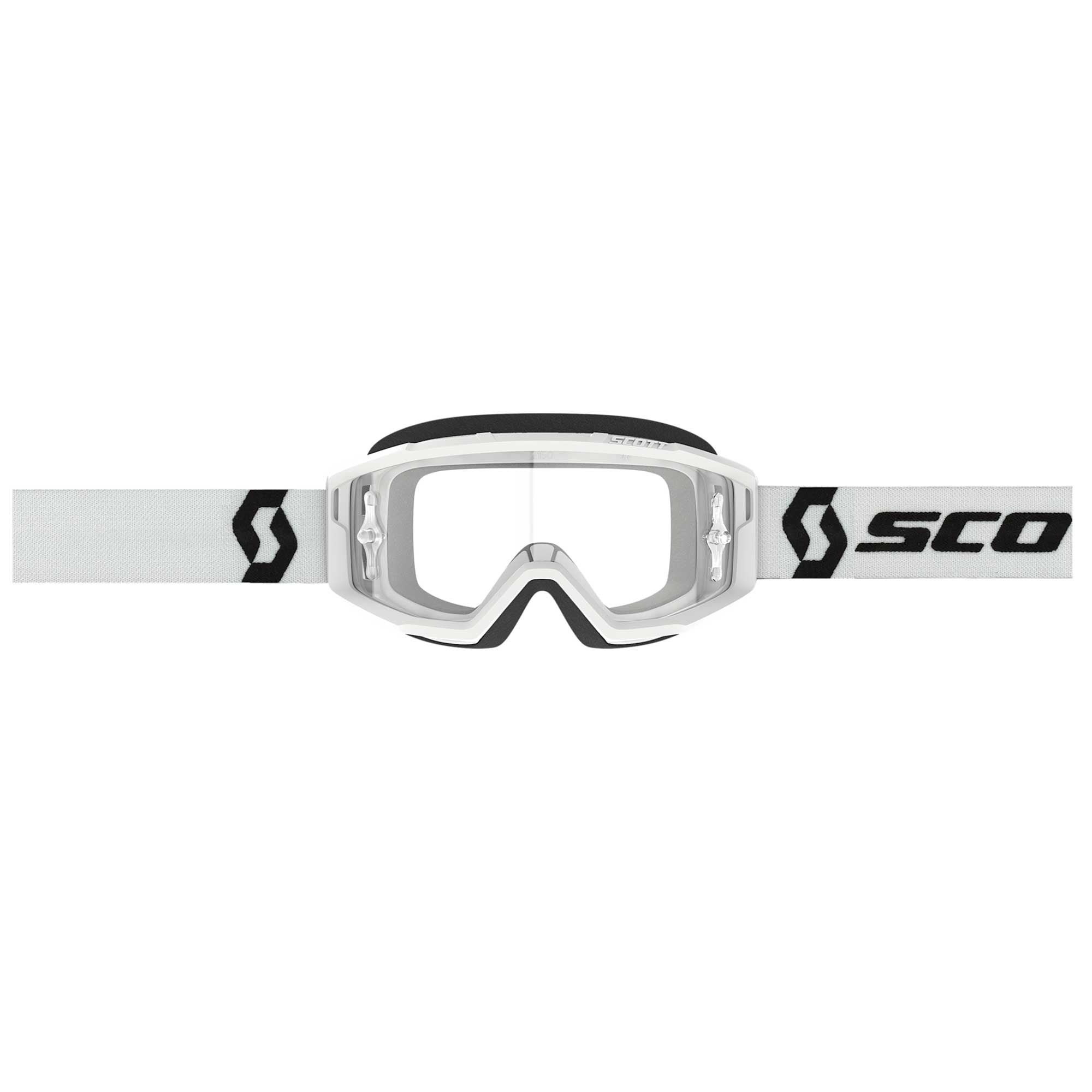 Scott PRIMAL Goggles (White) Clear Lens